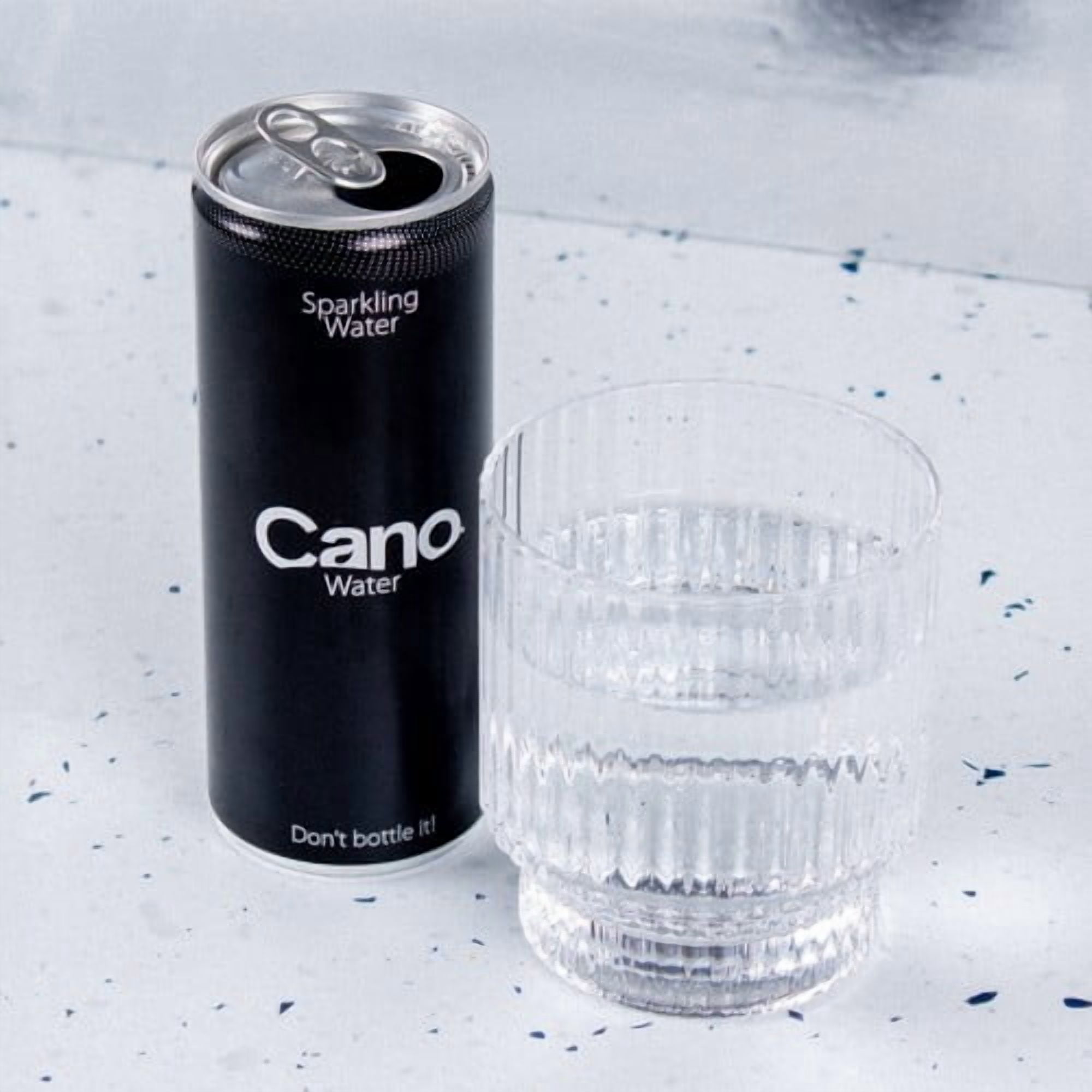 Cano Water Sparkling Water Fridgepack 10 x 250ml, British Import (Pack of 2)