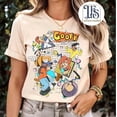 thumbnail image 2 of Retro 90s A Goofy Movie Characters Group T-shirt, Disney Powerline Max Goof Roxanne Tee, Disneyland Vacation Family 2026 Trip Gift, 2 of 6