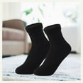 thumbnail image 5 of Segolike Ski Thermal Socks Winter Calcetines Short for Women Men - Black, 5 of 7