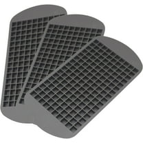 Ice Cube Tray with Lid and Bin for Freezer, Easy Release 55 Nugget Ice Tray with Cover, Storage Container, Scoop. Perfect Small Ice Cube Maker Tray & Mold. Flexable Durable Plastic, BPA Free