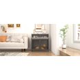 thumbnail image 4 of Furniture type dog cage iron frame door with cabinet, top can be opened and closed. Grey, 43.7'' W&nbsp; x 29.9'' D&nbsp; x 42.2'' H, 4 of 9