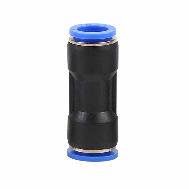 10 Pieces Straight Push Connectors Pneumatic Connectors Air Line