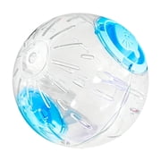 SHJHENG Clear Exercise Ball For Hamsters With Ventilation Holes Turn Lock Closure No Tools Needed