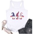 thumbnail image 3 of American Flag July 4th Womens Clothing Racerback Tank Tops Patriotic Shirts, 3 of 6
