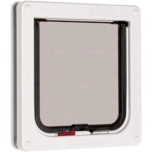 Cat Mate Lockable Cat Flap, White, 2-Way Lock