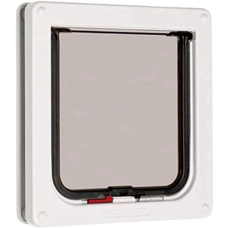 Cat Mate Lockable Cat Flap, White, 2-Way Lock photo 1