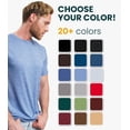 thumbnail image 3 of Merino.tech Mens Lightweight Merino Wool Short Sleeve T-Shirt Medium, Perfect Grey, 3 of 7