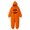 Orange#9527, variant on BOOMNY Halloween Flannel Pajamas Jumpsuit for Men And Women Hallowmas Pumpkin Face Graphic Long Sleeve Hooded Pjs Jumpsuit Cozy Warm Loungewear Homewear