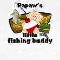 thumbnail image 2 of CafePress - Papaw's Fishing Buddy Infant Bodysuit - Baby Light Bodysuit, Size Newborn - 24 Months, 2 of 4