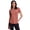 Rose, variant on Avalanche Women's Eco-Friendly Recycled Blend Fabric Super Soft Closed Mesh Crewneck T-Shirt