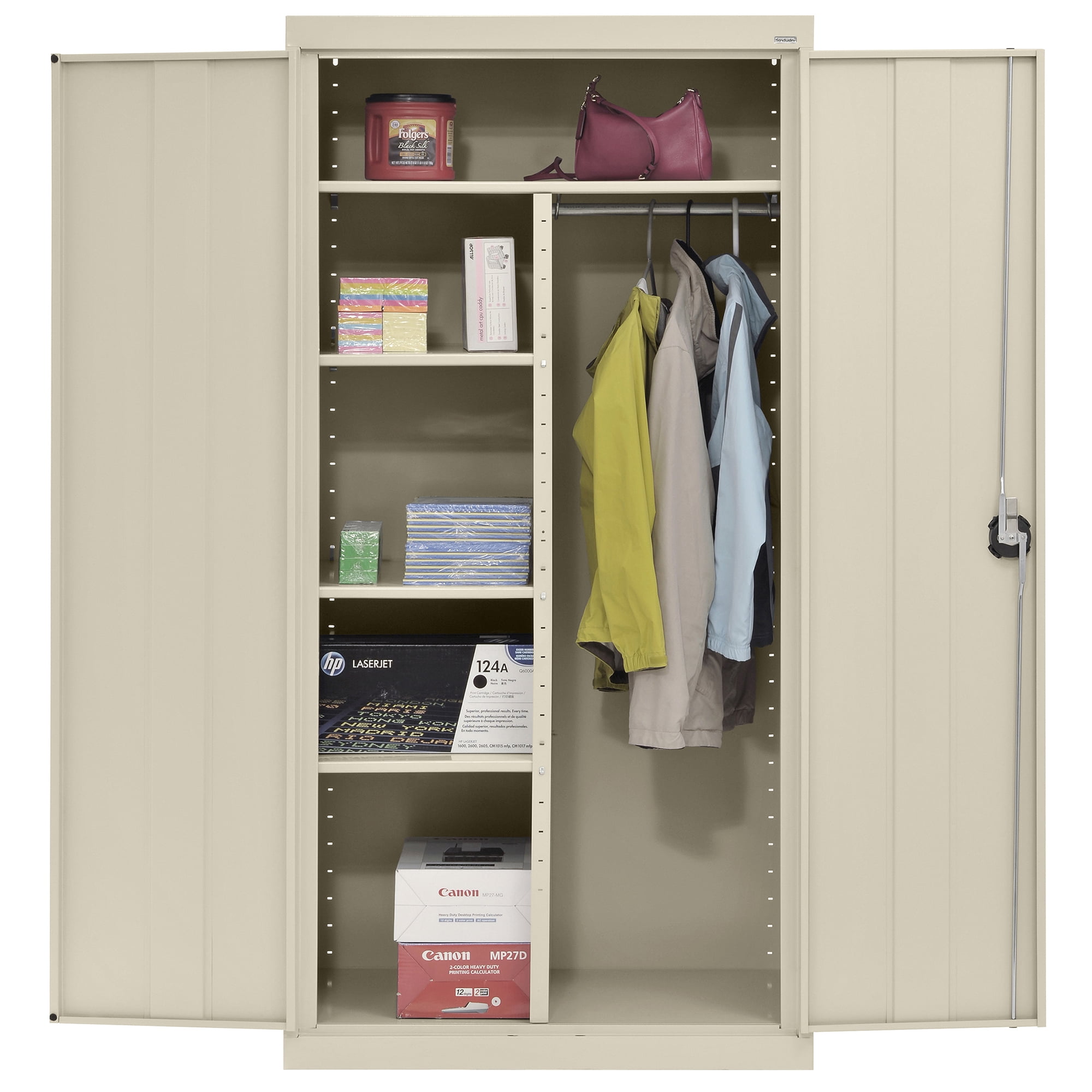 SANDUSKY EACR361872-07 Combination Storage Cabinet,Assembled
