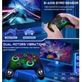 thumbnail image 5 of ESYWEN Wireless Switch Controller for Nintendo Switch 2/Lite/OLED, Compatible with PC, with RGB, Programmable, Wakeup, Turbo, Vibration, 5 of 9