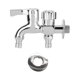 thumbnail image 1 of Grifo para lavadora de cobre multifuncional doble con grifo G1/2 "", 1 of 8