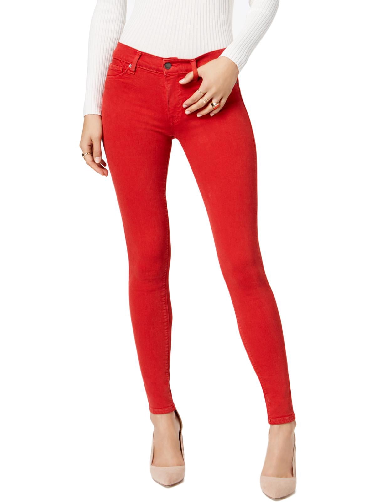 Womens Skinny Jeans - Walmart.com | Red 
