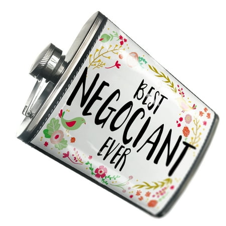 

NEONBLOND Flask Happy Floral Border Negociant