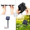 thumbnail image 3 of Luces de cadena LED al aire libre, Luces de cuerda con energía solar, Luces de cuerda de hadas, Luces de cuerda a prueba de agua, Lámpara de hadas de jardín, Decoración de boda al aire Azul, 3 of 9