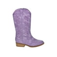 thumbnail image 2 of Wonder Nation Little and Big Girls' Color Denim Western Cowgirl Boots, 2 of 5