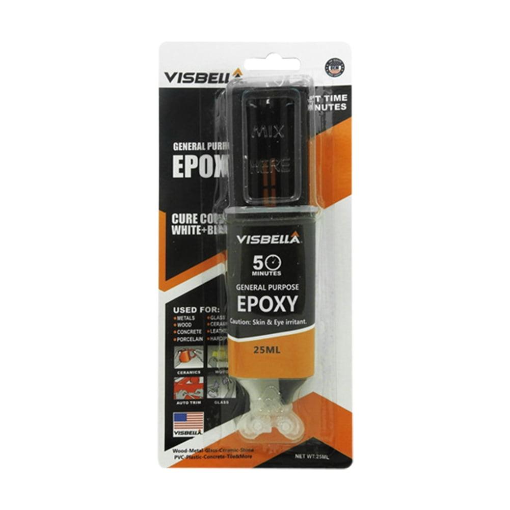 AIHOME Syringe Epoxy AB Glue Adhesive Syringe Liquid AB Epoxy Glue 25ML Walmart Canada