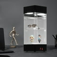 thumbnail image 2 of Wildnix Electric Rotating Display Case with LED Lights, 360° Rotating Clear Acrylic Case, Perfect for Showcasing Collectibles & Merchandise, 2 of 6