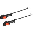 thumbnail image 1 of Gatillo del acelerador para desbrozadora, soporte del gatillo, conjunto de cable compatible con desbrozadora Stihl FS75 FS80 FS85, gatillo del acelerador para desbrozadora, 2 piezas, mango giratorio, 1 of 4