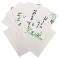 thumbnail image 1 of 12pcs Flower Grass Pattern Cards Thanksgiving Day Gift Mother's Day Thank You Cards, 1 of 8