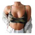 thumbnail image 2 of Seductiva Sports Bras for Women Lady Brassiere No Wire Wild Support Breast Camouflage Print Pullover Breathable Spaghetti Strap Plus Size Women Sports Bra for Home, 2 of 4