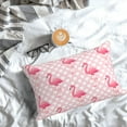 thumbnail image 5 of Sikiie Cute Flamingo with Heart Pillow Covers, Throw Pillow Case Cushion Covers,Cushion for Bedroom,Couch,Home-20"x30", 5 of 6
