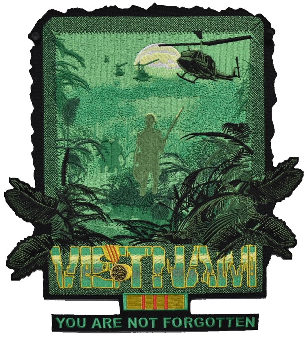 Large Vietnam Jacket Back Patch 2
