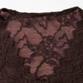 thumbnail image 6 of Xdegoge Lace Tops For Women Elegant Long Sleeve Top with Black Velvet Bodice V Neck Sheer Mesh Blouse Dressy Casual Going Out Outfits Streetwear Ladies Fashion Clothes, 6 of 9