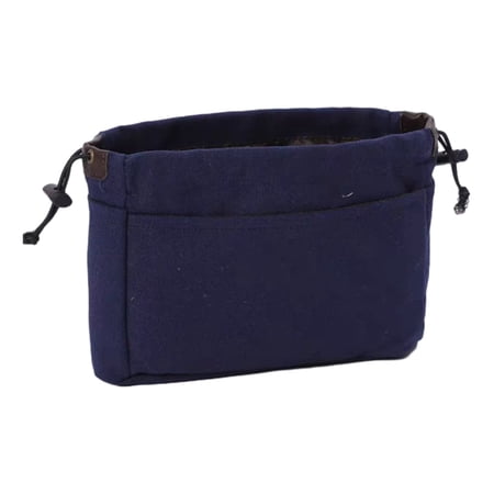 Large Capacity Travel Toiletry Bag Portable Canvas Storage Pouch Water Repellent Drawstring Organizer for study-space Trips Outdoor Events and Daily Necessities