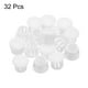 thumbnail image 3 of Tapones de agujero redondos blancos Uxcell de 32 piezas de 10 mm (3/8') tipo de tapón de agujero de plástico de nylon, 3 of 6
