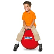 Little Tikes Hopper Ball 18-Inch Red Bouncer with Pump, Kids Jumping Ride-On Toy for Indoor & Outdoor Active Play, Ages 4-8