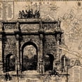 thumbnail image 2 of Phillip, Jamie 15x15 White Modern Wood Framed Museum Art Print Titled - Paris 1, 2 of 4