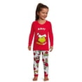 thumbnail image 4 of Dr. Seuss Unisex Toddlers Grinch Matching Family Pajamas Set, 2-Piece, Sizes 2T-5T, 4 of 10