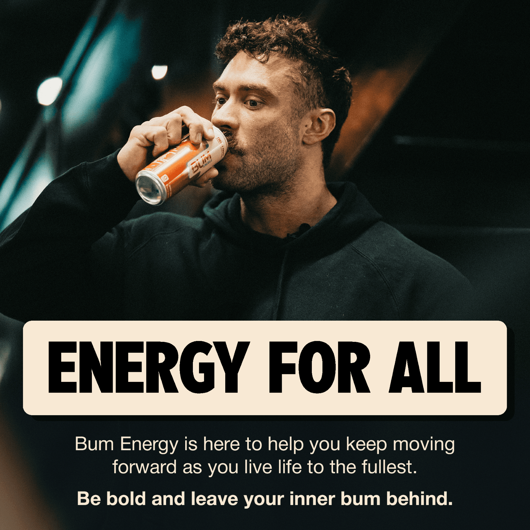 Raw Nutrition BUM Energy Drink, 112 mg Natural Caffeine