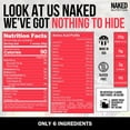 thumbnail image 6 of NAKED nutrition Clear Naked Whey Protein Isolate, Fruit Punch, Iso Protein Powder, No Gmos Or Artificial Sweeteners, Gluten-Free, Soy-Free - 28 Servings, 6 of 6