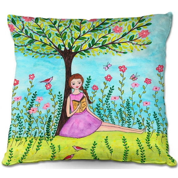 DiaNoche Designs Throw Pillows from Artist Sascalia - Summer Afternoon