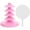 Pink, variant on Delicioc Lollipop Stand Reusable Lollipop Rack Party Cotton Candy Holder Cake Sticks Display Stand