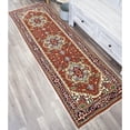 thumbnail image 2 of Rugs America ROYAL HERIZ Collection Burgundy RH004 Boho Transitional Area Rug 2'6"X8'0", 2 of 5