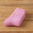 thumbnail image 5 of Hot Sales Socks for Men and Women Under $2 GIJNRIUIUA Pink Crew Socks Extra Thick Socks for Women Autumn/Winter Mid Calf Socks with Thick Insulation Fuzzy Thread Loop Knit and Towel Socks for Winter, 5 of 5