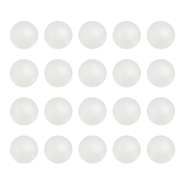 Unique Bargains Billes de Roulement en Plastique Plein Nylon 8 mm G1 Précision, Lot de 25