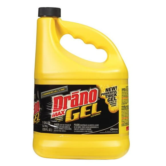 Drano Max  1 Gal Commercial Line Max Gel Clog Remover&#44; Pack of 4