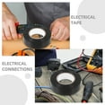 thumbnail image 5 of 3 Rolls Electrical Insulating Tape Black Duct Tape Electric Tape Black Industrial Electrical Tape Electrical Tapes, 5 of 6
