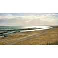 thumbnail image 2 of Molinari, Michele 18x12 White Modern Wood Framed Museum Art Print Titled - Argentina-Santa Cruz Puerto Deseado-Deseado River estuary in low tide, 2 of 4
