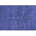 thumbnail image 1 of Ahgly Company Machine Washable Indoor Rectangle Oriental Blue Industrial Area Rugs, 3' x 5', 1 of 4
