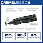 Dremel 8260 12VLi-Ion Variable Speed Cordless Smart Rotary Tool with Brushless Motor, 5 accessories, 3Ah Battery, Charger, Tool Bag