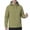 Green, variant on Men Hooded Softshell Jacket, Full‑Zip Windproof Water‑Resistant Outerwear, Adjustable Drawstring Hood, Hand Pockets, Hiking Camping Outdoor Daily Activities XXL