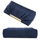 thumbnail image 5 of Bolso de noche CHARMING TAILOR Elegante satinado plisado azul marino, 5 of 7