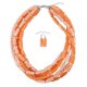 thumbnail image 5 of Collar gargantilla grande con cuentas multicapa de moda Yashi conjuntos de joyas color rojo modelo 9521, 5 of 5