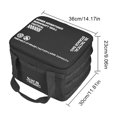 thumbnail image 4 of Camping 25 Litros Almacenamiento Multifuncional Forro Impermeable Gran Capacidad Organizadora Equipo Camping Al Aire Libre (negro), 4 of 9